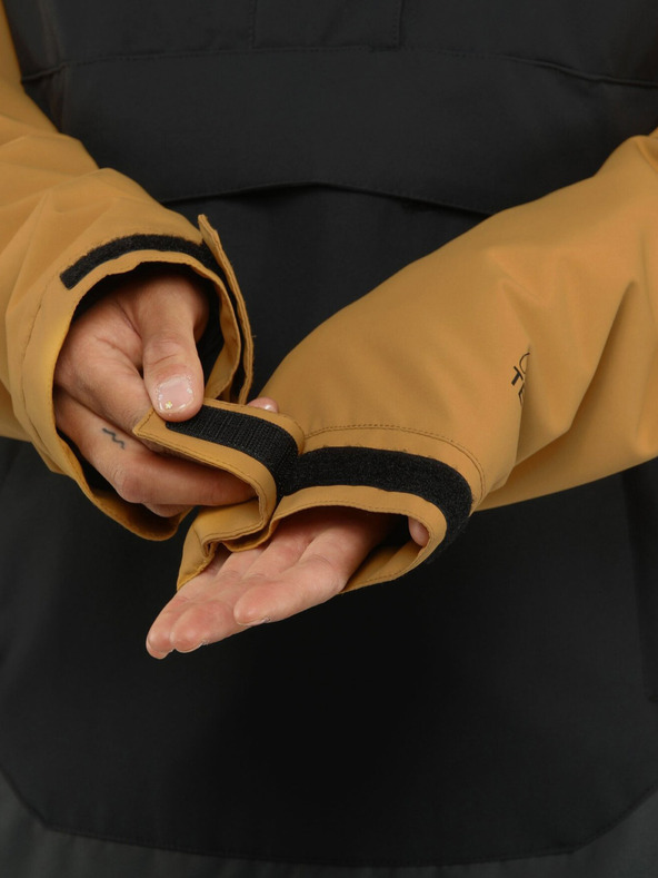 Horsefeathers Mija kabát - fekete/fenyősárga méret L HORSEFEATHERS