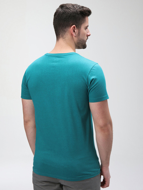 Loap Férfi póló petrol színű, LOAP BENUL nyomtatású póló.