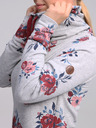 Loap Világosszürke női virágos ruha LOAP Ebuna