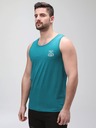 Loap Petrol színű férfi tank top LOAP BENDIK