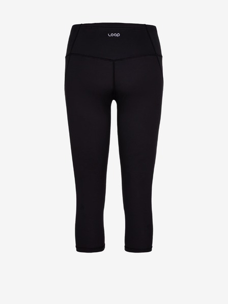 Loap Fekete női 3/4-es leggings LOAP Mebelis