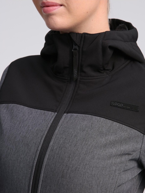 Loap Fekete és szürke női softshell dzseki LOAP LUKA