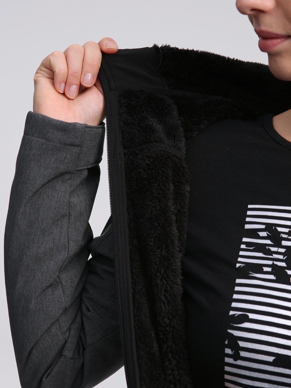 Loap Fekete és szürke női softshell dzseki LOAP LUKA