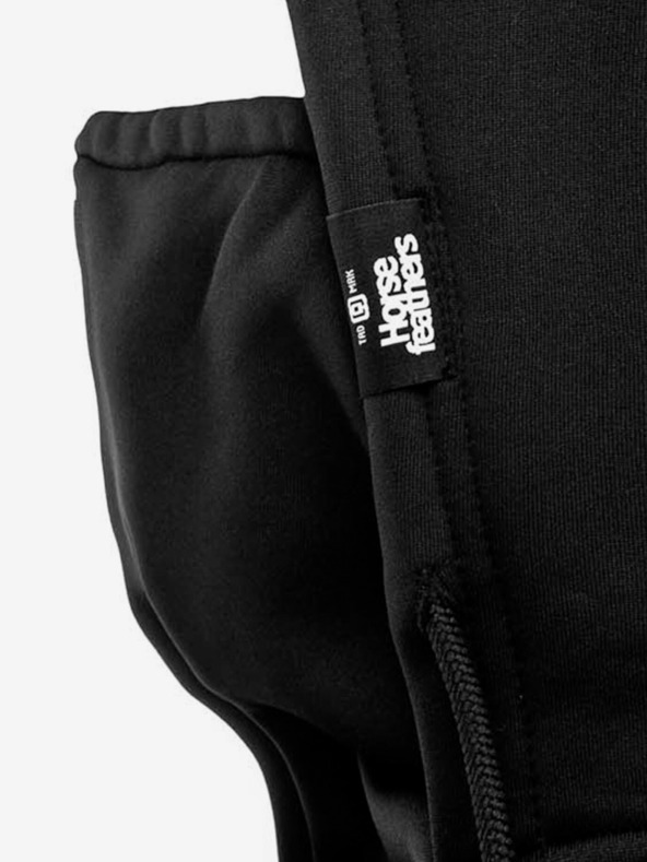 Horsefeathers Seneca kapucnis pulóver - fekete HORSEFEATHERS