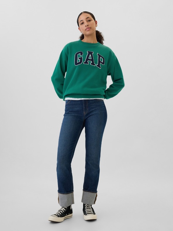 GAP Oversize polár pulóver GAP