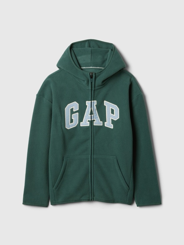 GAP Gyerek Pro Fleece logós pulóver GAP
