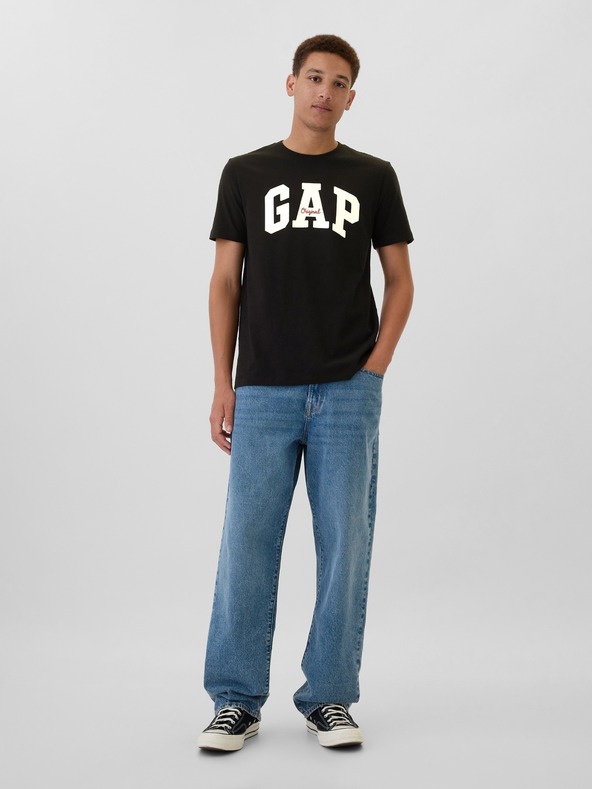 GAP GAP logó v-ss camo arch póló