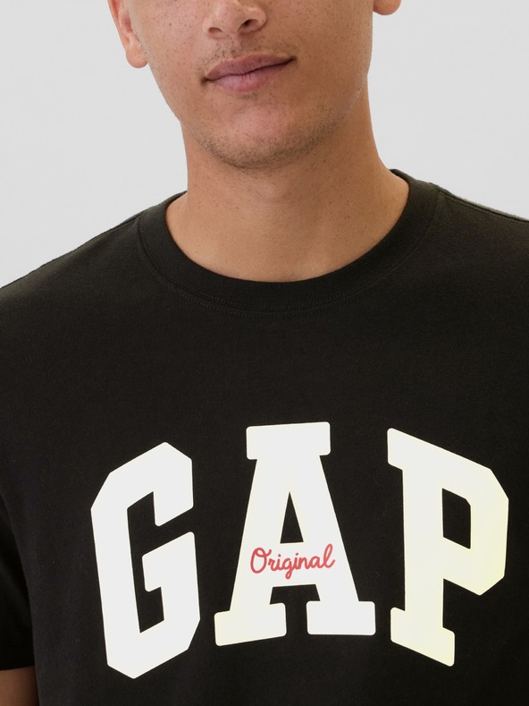 GAP GAP logó v-ss camo arch póló