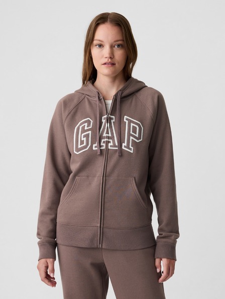 GAP Logós pulóver fleece anyaggal GAP