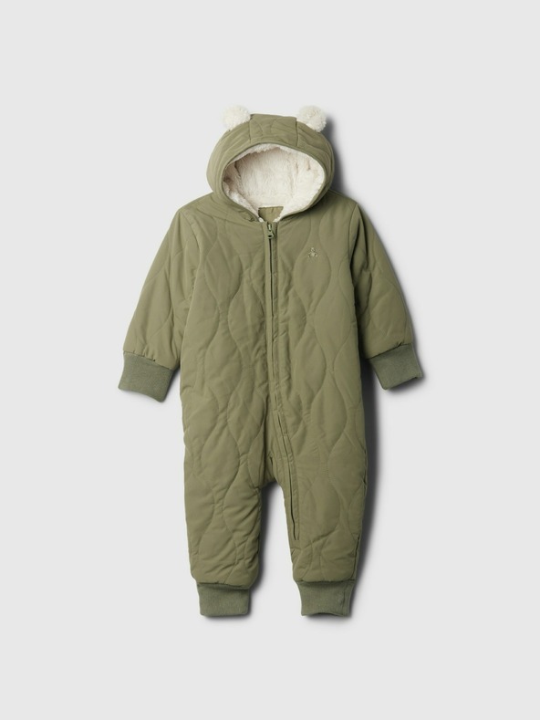 GAP Baby steppelt sherpa overall GAP