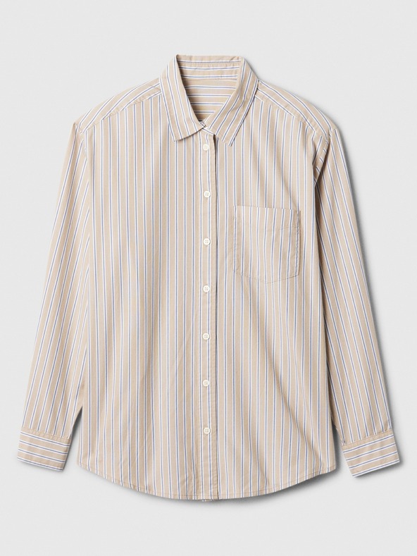 GAP Csíkos oversize Poplin Big Shirt ing GAP
