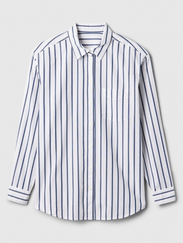 GAP Csíkos oversize Poplin Big Shirt ing GAP