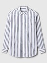 GAP Csíkos oversize Poplin Big Shirt ing GAP