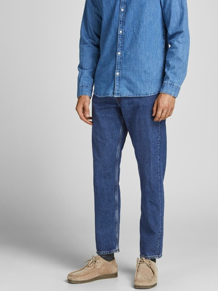 Jack & Jones Kék egyenes szabású farmer Jack & Jones Chris