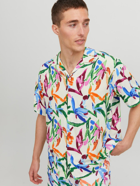 Jack & Jones Színes férfi mintás rövid ujjú ing Jack & Jones Luke Luke