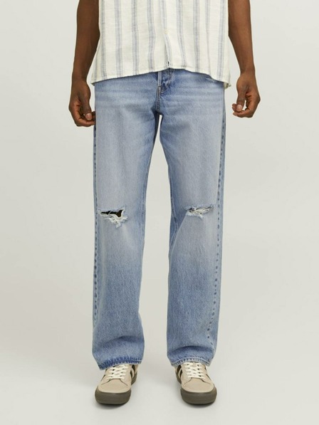 Jack & Jones Világoskék férfi egyenes szabású farmernadrág Jack & Jones Chris