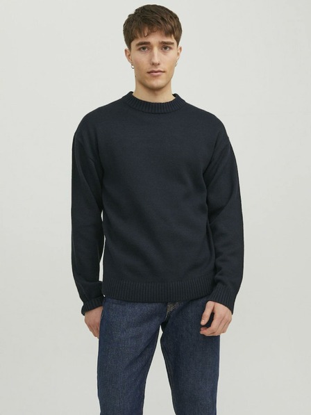 Jack & Jones Sötétkék férfi Jack & Jones Jack pulóver