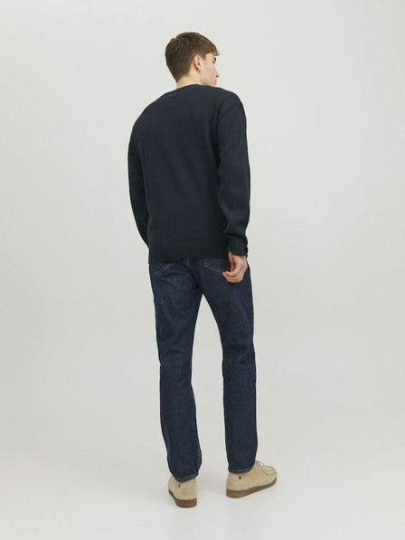 Jack & Jones Sötétkék férfi Jack & Jones Jack pulóver