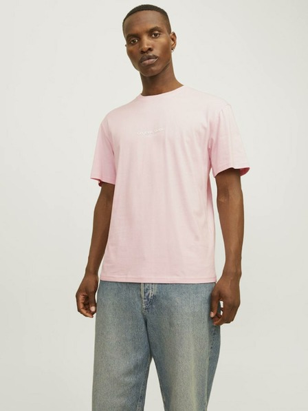 Jack & Jones Jack & Jones Vesterbro Vesterbro világos rózsaszínű férfi póló