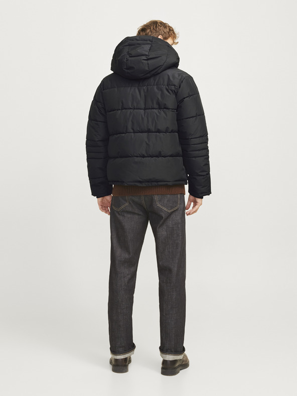 Jack & Jones Fekete férfi Jack & Jones Build steppelt dzseki