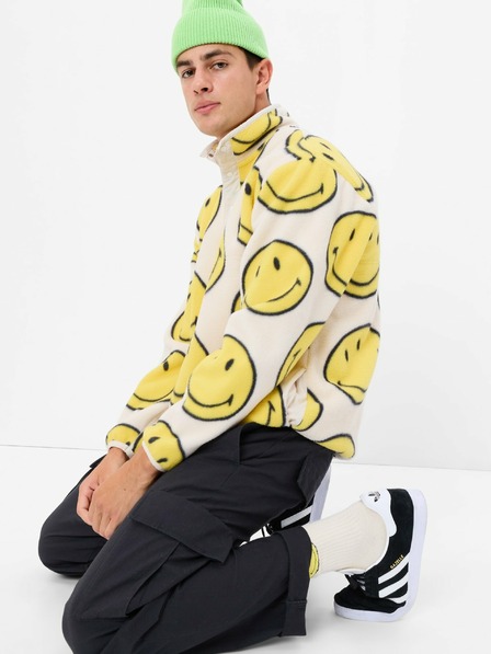 GAP Unisex Gap × SmileyWorld® pulóver GAP
