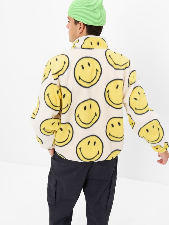 GAP Unisex Gap × SmileyWorld® pulóver GAP