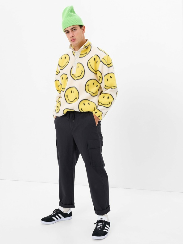 GAP Unisex Gap × SmileyWorld® pulóver GAP