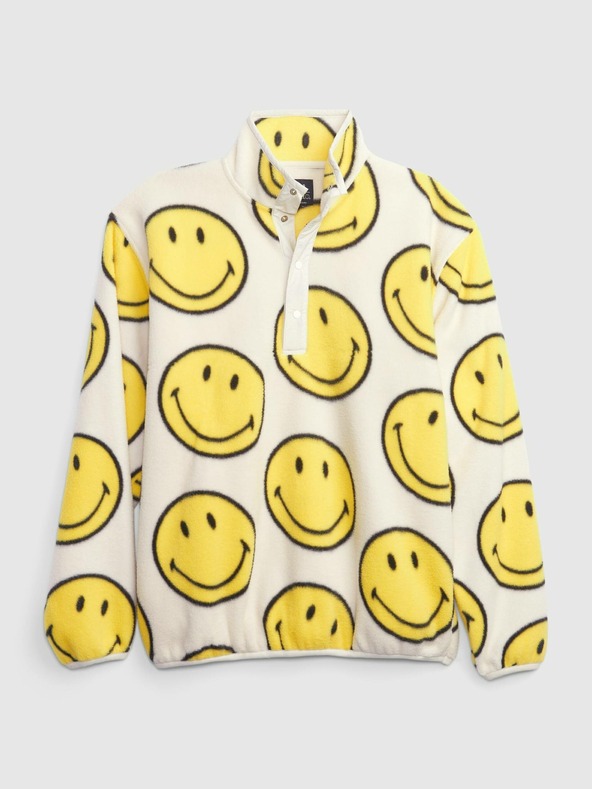 GAP Unisex Gap × SmileyWorld® pulóver GAP