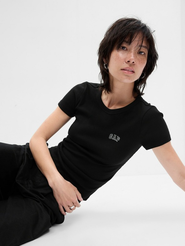 GAP GAP logó v-ss camo arch póló