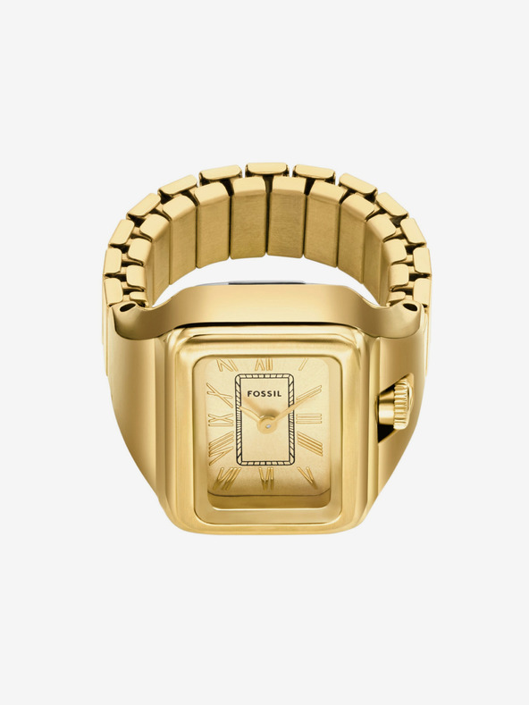 Fossil Női négyzet alakú karóra gyűrű Fossil Raquel karóra gyűrű