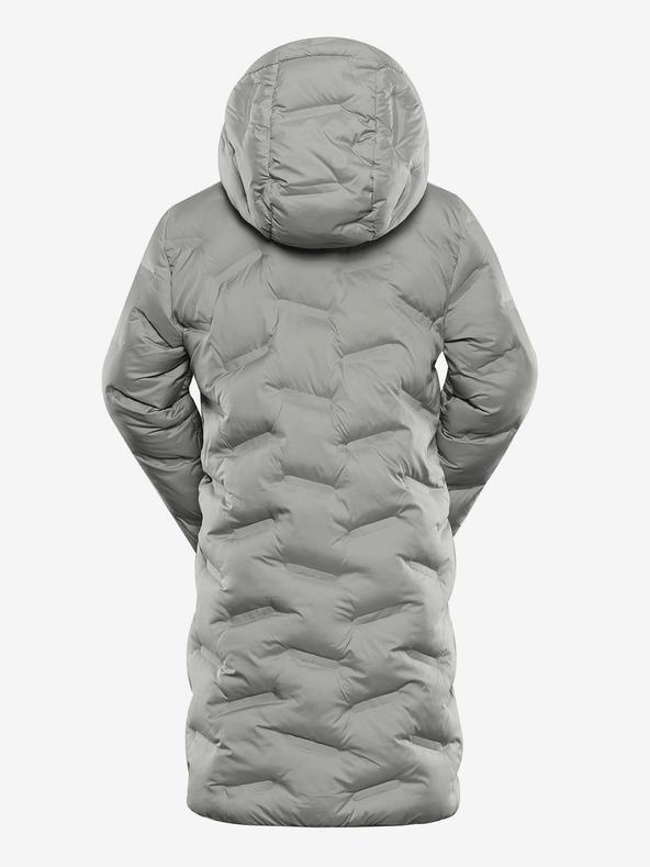ALPINE PRO Szürke lányok Hi-Therm kabát vízszigeteléssel Alpine Pro Awedo
