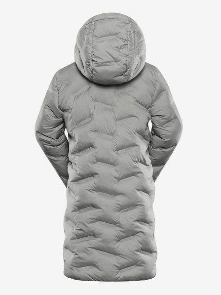 ALPINE PRO Szürke lányok Hi-Therm kabát vízszigeteléssel Alpine Pro Awedo
