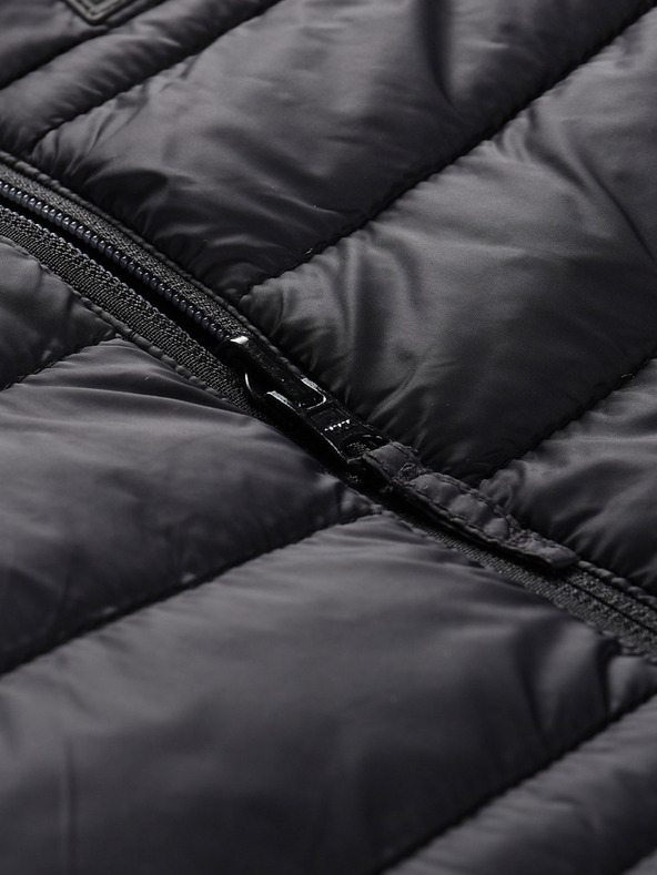 ALPINE PRO Gyermek fordítható kabát hi-therm ALPINE PRO DOUWO fekete