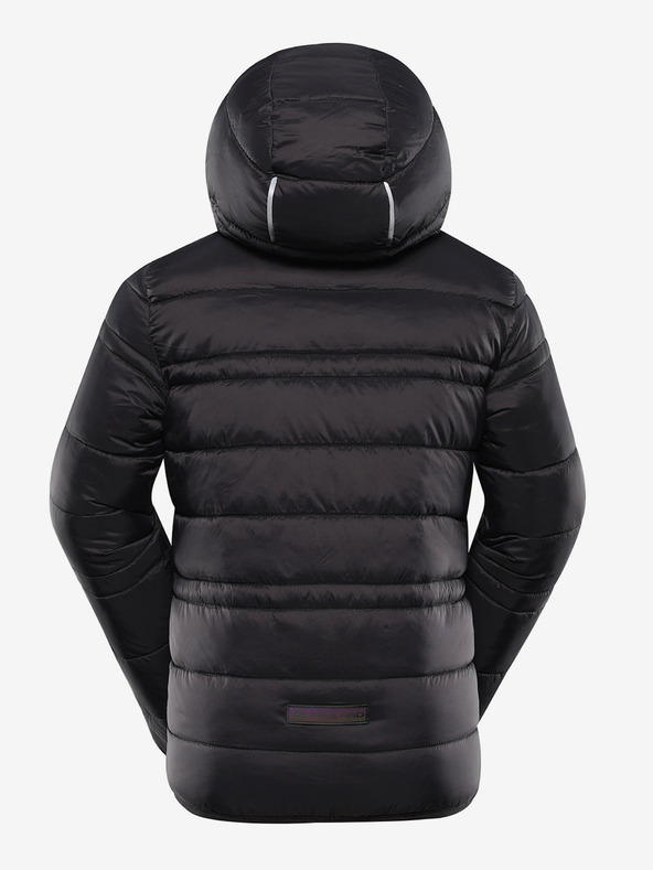 ALPINE PRO Gyermek fordítható kabát hi-therm ALPINE PRO DOUWO fekete