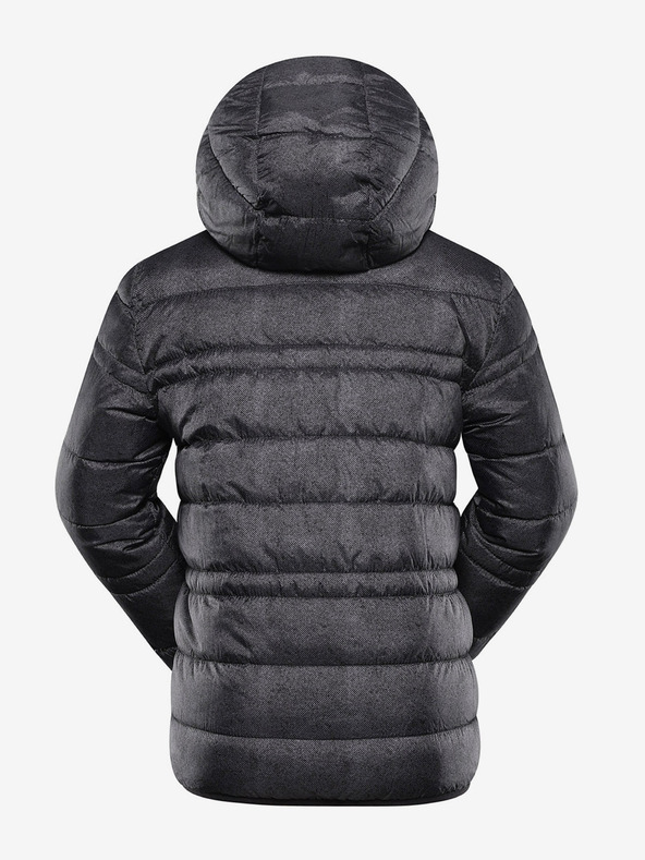 ALPINE PRO Gyermek fordítható kabát hi-therm ALPINE PRO DOUWO fekete