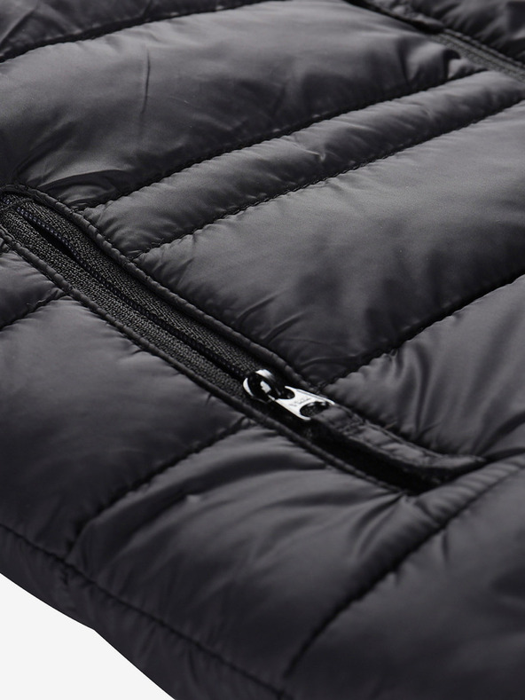 ALPINE PRO Gyermek fordítható kabát hi-therm ALPINE PRO DOUWO fekete