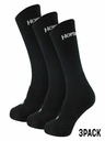 Horsefeathers Delete Premium 3Pack zokni - fekete 11 - 13 méret HORSEFEATHERS