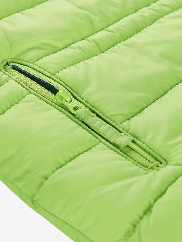 ALPINE PRO Gyerekek fordítható dzseki hi-therm ALPINE PRO DOUWO zöld