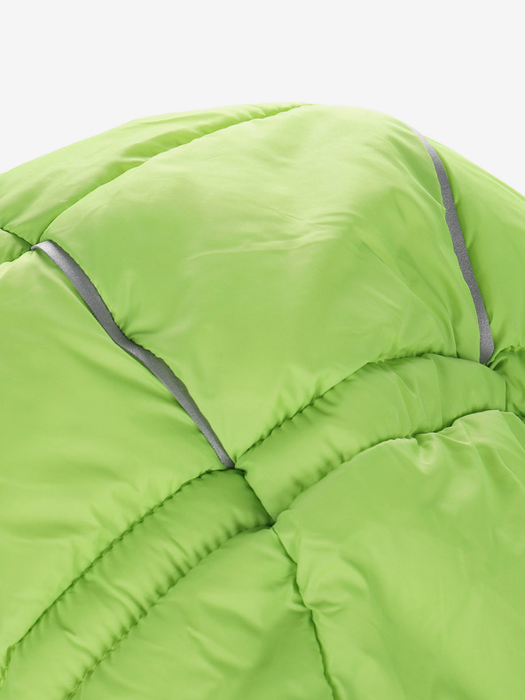 ALPINE PRO Gyerekek fordítható dzseki hi-therm ALPINE PRO DOUWO zöld