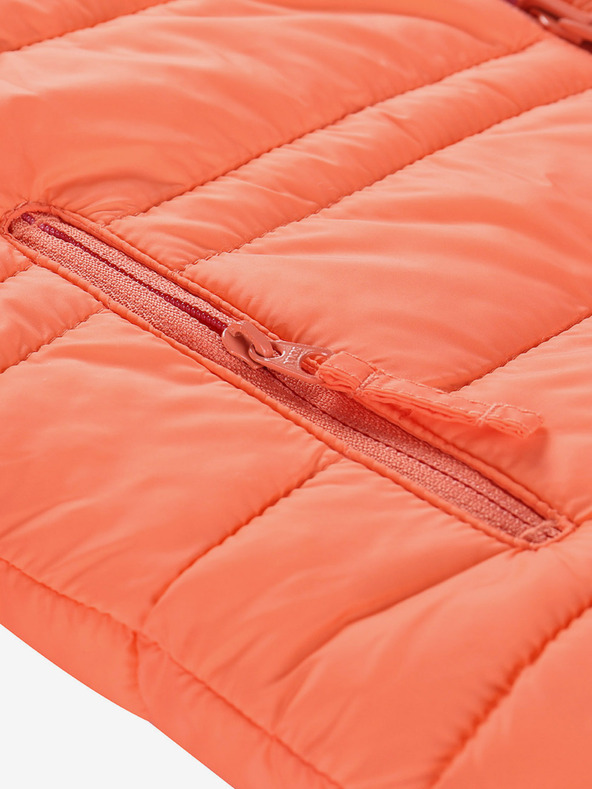 ALPINE PRO Gyermek fordítható kabát hi-therm ALPINE PRO DOUWO narancssárga színben