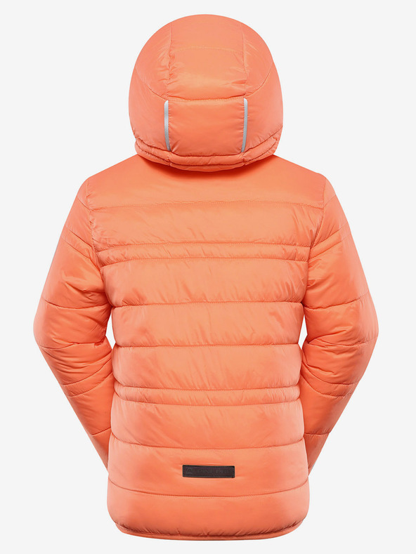 ALPINE PRO Gyermek fordítható kabát hi-therm ALPINE PRO DOUWO narancssárga színben