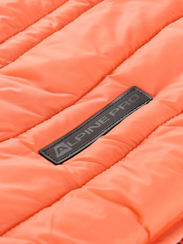 ALPINE PRO Gyermek fordítható kabát hi-therm ALPINE PRO DOUWO narancssárga színben