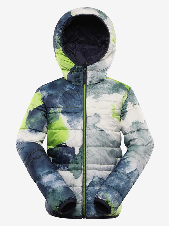 ALPINE PRO Gyermek fordítható kabát hi-therm ALPINE PRO DOUWO kék