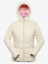 ALPINE PRO Bézs női fordítható Hi-Therm kabát Alpine Pro Eroma bézs színben