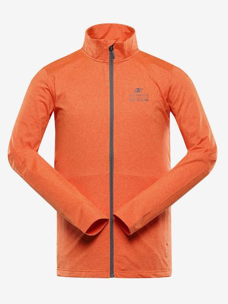 ALPINE PRO Narancssárga férfi Alpine Pro GOLL gyorsszárító melegítőfelső
