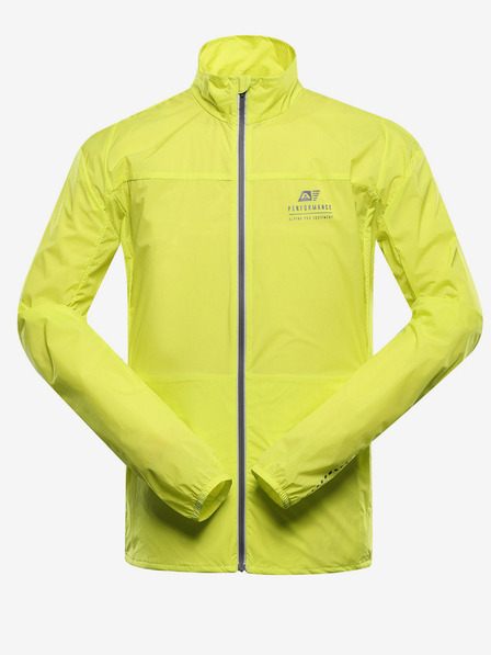 ALPINE PRO Zöld férfi ultrakönnyű kabát Alpine Pro SPIN impregnálással
