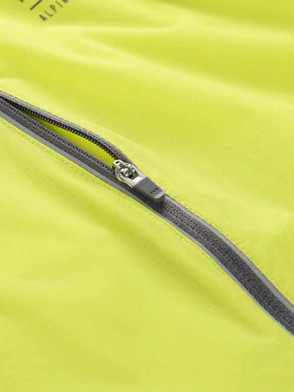 ALPINE PRO Zöld férfi ultrakönnyű kabát Alpine Pro SPIN impregnálással