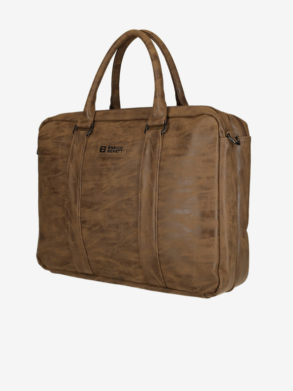 Enrico Benetti Enrico Benetti Rotterdam 15"-os notebook táska Camel