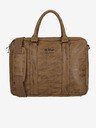 Enrico Benetti Enrico Benetti Rotterdam 15"-os notebook táska Camel