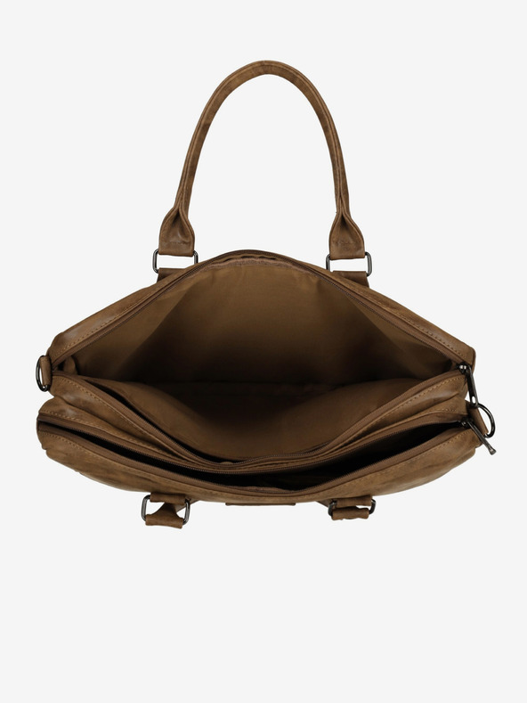 Enrico Benetti Enrico Benetti Rotterdam 15"-os notebook táska Camel